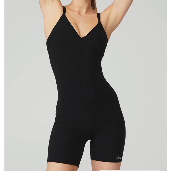 ALO Yoga Pants - Alosoft Suns Out Onesie Small
